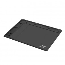 UnaMela Maintenance Mat Heat-Resistant 550F Silicone Mat for Soldering Station Welding Computer Repair Mat Odorless 14.1 x 10.2 x 0.27 Inches